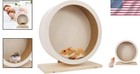 Large 11 4  Wooden Noiseless Pet Exercise Wheel For Hamsters   Small Animals