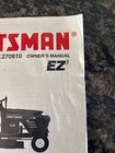 Sears Craftsman Model Number 917  270810 Tractor Owners Manual 