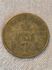 Dick Ashton s Belmont Saloon Nv Good For One Drink Brass Trade Token 32mm