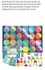 Bath Bombs For Kids 24-pack With Surprise Bath Toys Inside  New In Box  Jofei