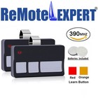 1 2 Garage Door Remote Replacement 390mhz For Liftmaster 971lm Chamberlain 950cb