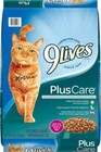 9lives Plus Care Dry Cat Food Nutrition For Adult Cats - 12 Pound Bag