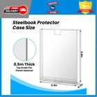 24 Pack Steelbook Protector Case For Blu-ray 4k Uhd Ps3 Ps4 Ps5 Crystal Clear