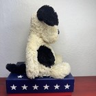 Jellycat  Plush Stuffed Animal Dog Bashful Pup Black Cream Patch  Medium 12in