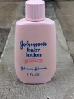 Vintage Trial Size Johnson s Baby Lotion 1 Oz 