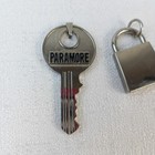 Paramore Key   Lock Pendant No Chain Necklace Bracelet Metal Nonfunctional Charm