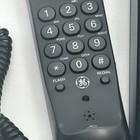 Ge Corded Desk Telephone Black Push Button Wall Mount Home Office Phone