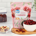 Great Value Reduced Sugar Sweetened Dried Cranberries  Dried Fruit Snacks  20 Oz