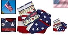 X5 American Flag Made In Usa Nylon Embroidered Stars Sewn Stripes Brass Grommets