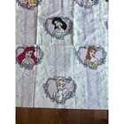 Vintage Disney Princess Curtain 40 X 64 Ariel Jasmine Belle Cinderella Aurora