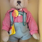 Steiff Margarete Steiff Beige Plush Teddy Bear 11 In Vintage Boxed Outfit