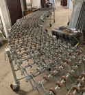 Nestaflex 376 Fl Gravity Skate Conveyor 9-24  Expanding 32  High 24  W Rollers
