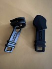 2x Genuine Tumi Medium Replacement Zipper Pulls Sliders Black Metal 5 16 X 1 75   
