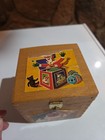 Hermann Eichhorn Vintage Woodan Celluloid Jack In The Box Clown  Germany
