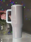 Hydrojug 40oz Traveler Uo Urban Outfitters Striped Out Brown Blue In Hand        