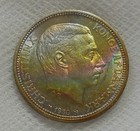 1930 Denmark 2 Kroner Silver Commemorative Coin Au-unc
