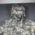 Vintage Us Army Cold Weather Parka Mens Small Regular Acu Camo Golden Mfg 2000s