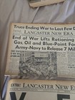 Ww2 Lancaster New Era Newspapers Lot Of  4 
