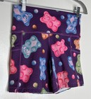Cvg Constantly Varied Gear Xs Women s Fitted Running Shorts Gummy Bear Print