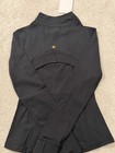 Lululemon Define Luon Jacket Women s 2 Black Slim Full Zip Zipped Pockets