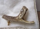 Rattlesnake Head W fangs Tie Tack Collectible Display Taxidermy
