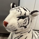 Melissa And Doug White Bengal Tiger Plush Stuffed Animal Realistic