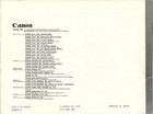 Original Manual For Canon A-1 Camera