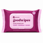Goodwipes Flushable Personal Wipes  Rosewater - 50ct 4pk