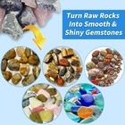 Rock Tumbler Grit Refill Kit     Complete 4-step Polishing Media Starter Pac