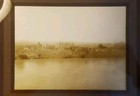 Custer Battle Photograph  General Reno Crossing The Little Big Horn River  1887