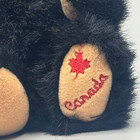 Russ  blacky  10  Plush Bear Stuffed Animal Canada On Bow   Paw Handmade
