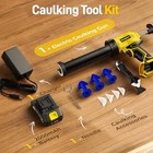 Cordless Electric Caulking Gun With 20v Battery  New Boxed