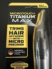 Microtouch Titatnium Max All-in-one Personal Mirco Precision Trimmer  new 