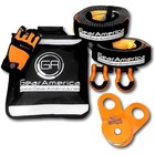 Gearamerica Off Road Recovery Kit  9 Ton  Includes Tow Strap  Tree 9 Ton Orange