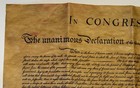 Vtg Declaration Of Independence Reproduction Historical Documents Co Hdc 14x16   