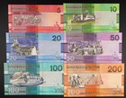 Gambia 5 10 20 50 100 200 Dalasis 2023 2024 P 37 38 39 40 41 42 Unc Set 6 Pcs