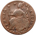 1787 M 33 34-z 3 R-5  Connecticut Colonial Copper Coin