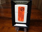 Zippo Venetian Green Filigree White Matte Zippo Lighter Mint In Box