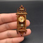 Dollhouse Miniature 1 12 Scale Wall Clock Vintage Victorian Furniture Accessory
