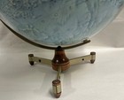 Vtg Replogle Land   Sea True To Life Globe 12  Dia Relief World Globe  a10 