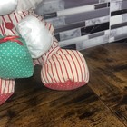 Fisher Price Puffalump 10  Puppy Dog Christmas Nylon Plush W gift 1991 Vintage