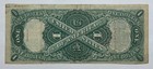 1917 Large Size  1 Dollar Bill United States Note Legal Tender 380a-wshn