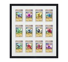 Bgs Graded Card Frame Display Holds  12  Slabs  Uv Protection  optional  Tcg Mtg