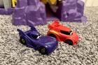 Batwheels Launch   Race Batcave Toy Playset W  Cars Mattel Fisher-price Batman