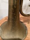 Rare Antique Horn  F jaubert   Cie  Paris  Lyon   Healy Sole  Agents  Chicago