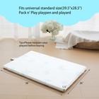 Pack And Play Mattress Pad   portable Crib Pack N Play Mattresses 38   26  Inch   