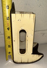 Vintage Metal Rustic Authentic Wall Mount Match Holder