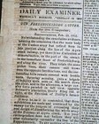 Rare Confederate Capital W  Battle Of Murfreesboro 1863 Civil War Va Newspaper