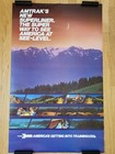 Vintage Amtrak s New Superliner Poster Railroad Train Original 