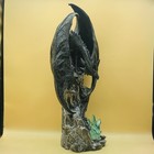 Large Euranius Drake Elder Dragon Statue Led Light Up Crystal Gothic Fantasy